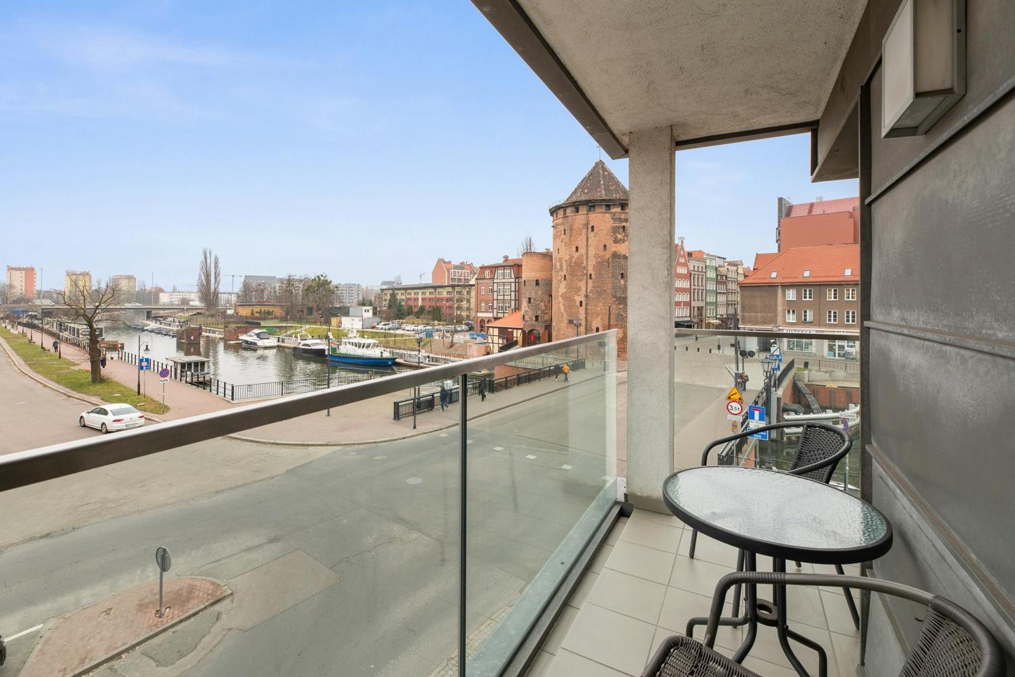 Waterlane Riverside - Spa, Pool, Gym & Parking By Downtown Apartments グダニスク 部屋 写真