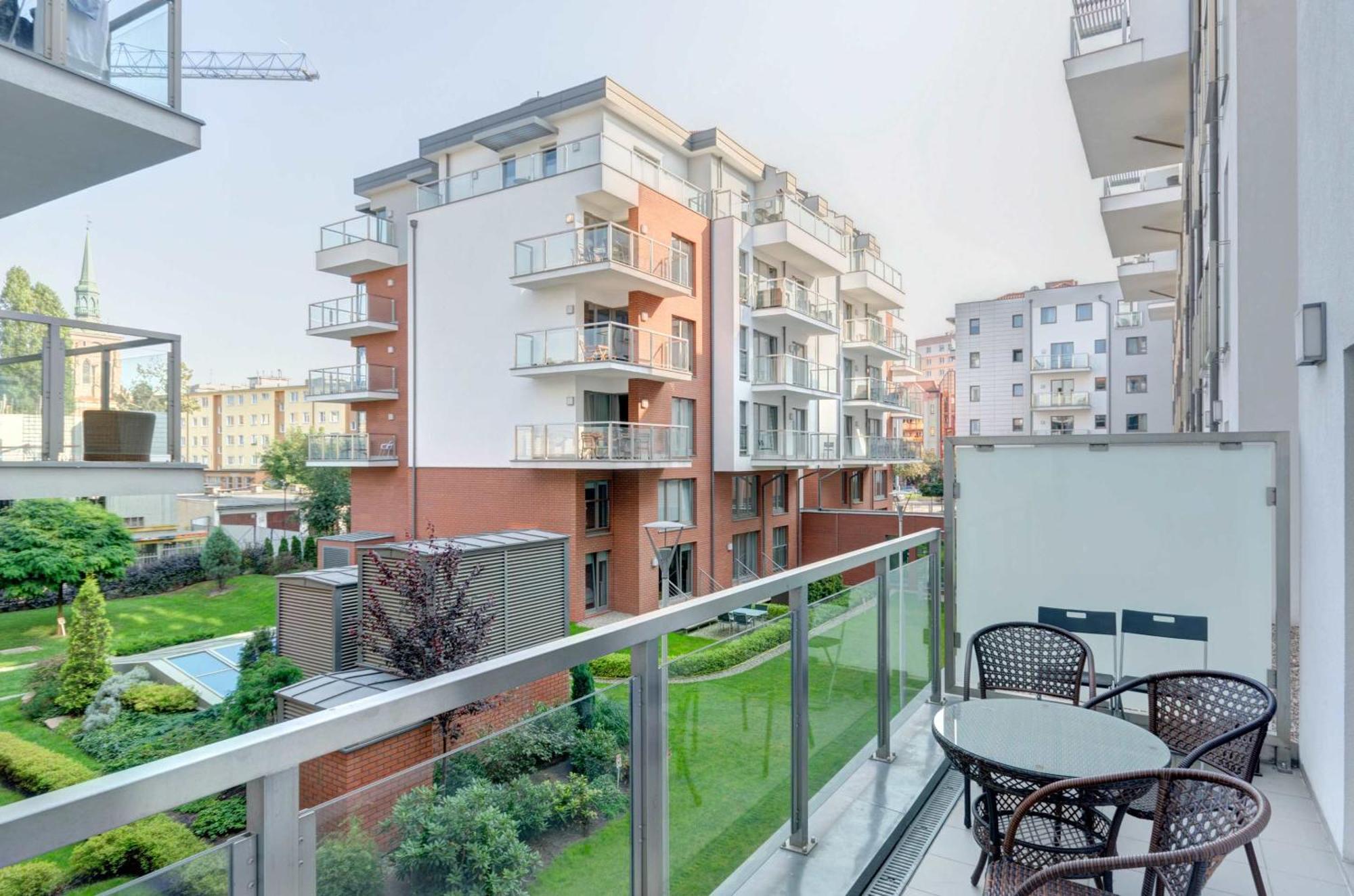 Waterlane Riverside - Spa, Pool, Gym & Parking By Downtown Apartments グダニスク 部屋 写真