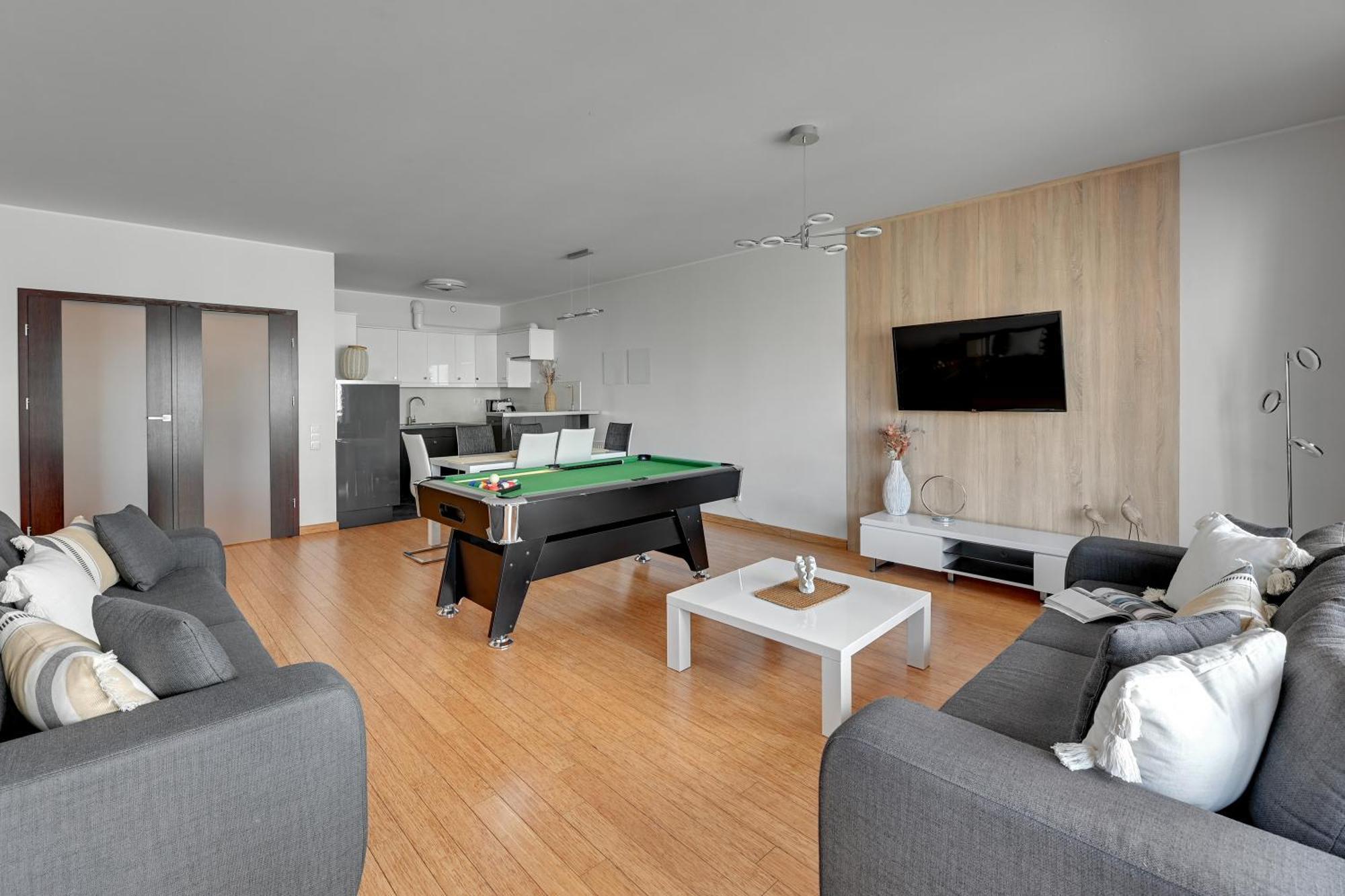 Waterlane Riverside - Spa, Pool, Gym & Parking By Downtown Apartments グダニスク 部屋 写真